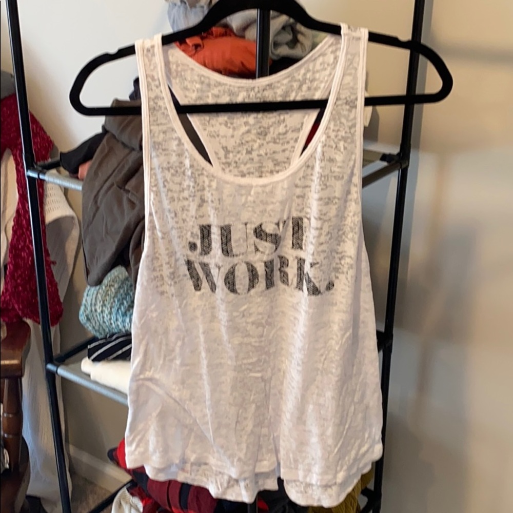Racer back workout tanks